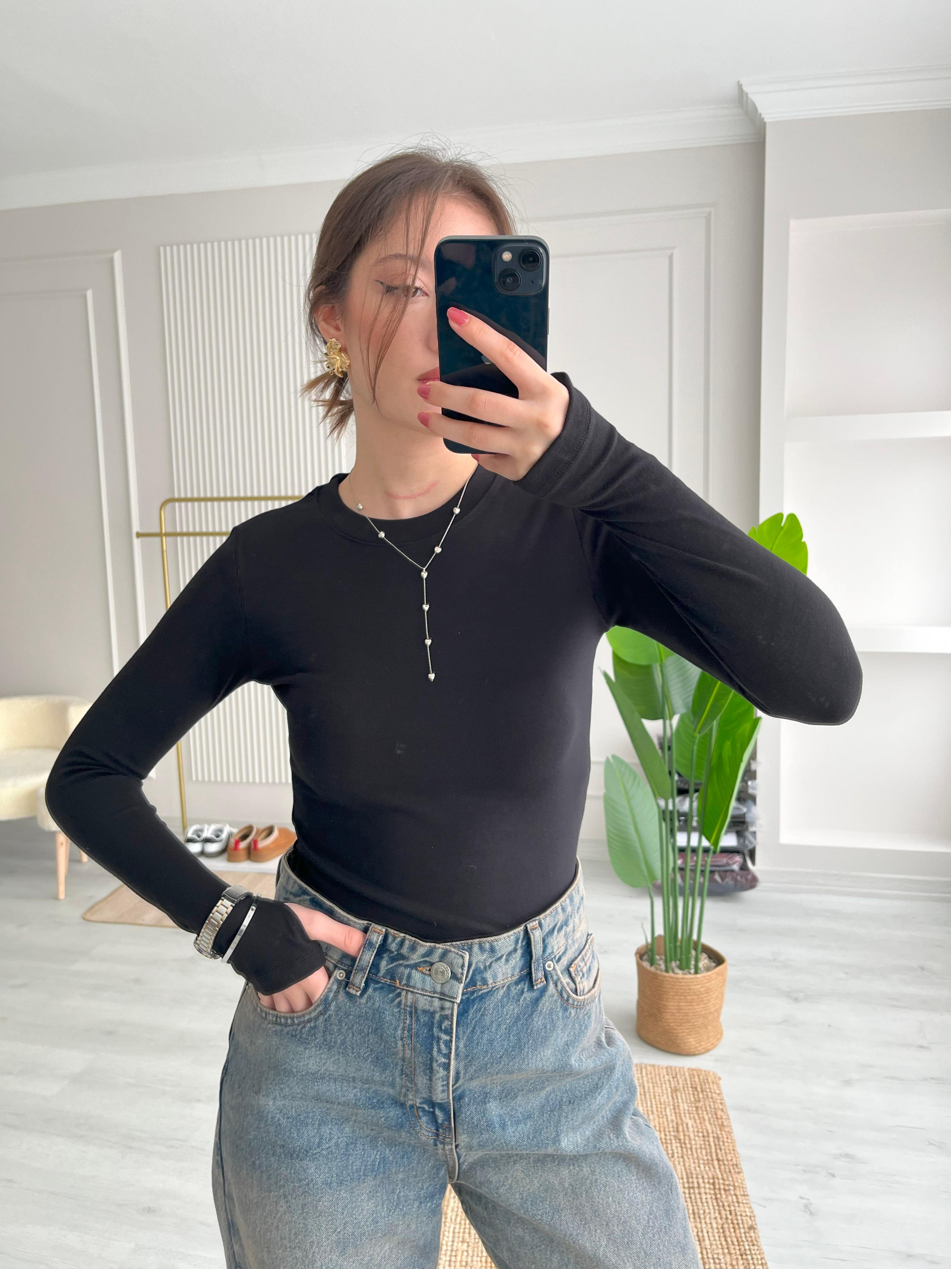 LOT VİRAL LİKRALI BLUZ