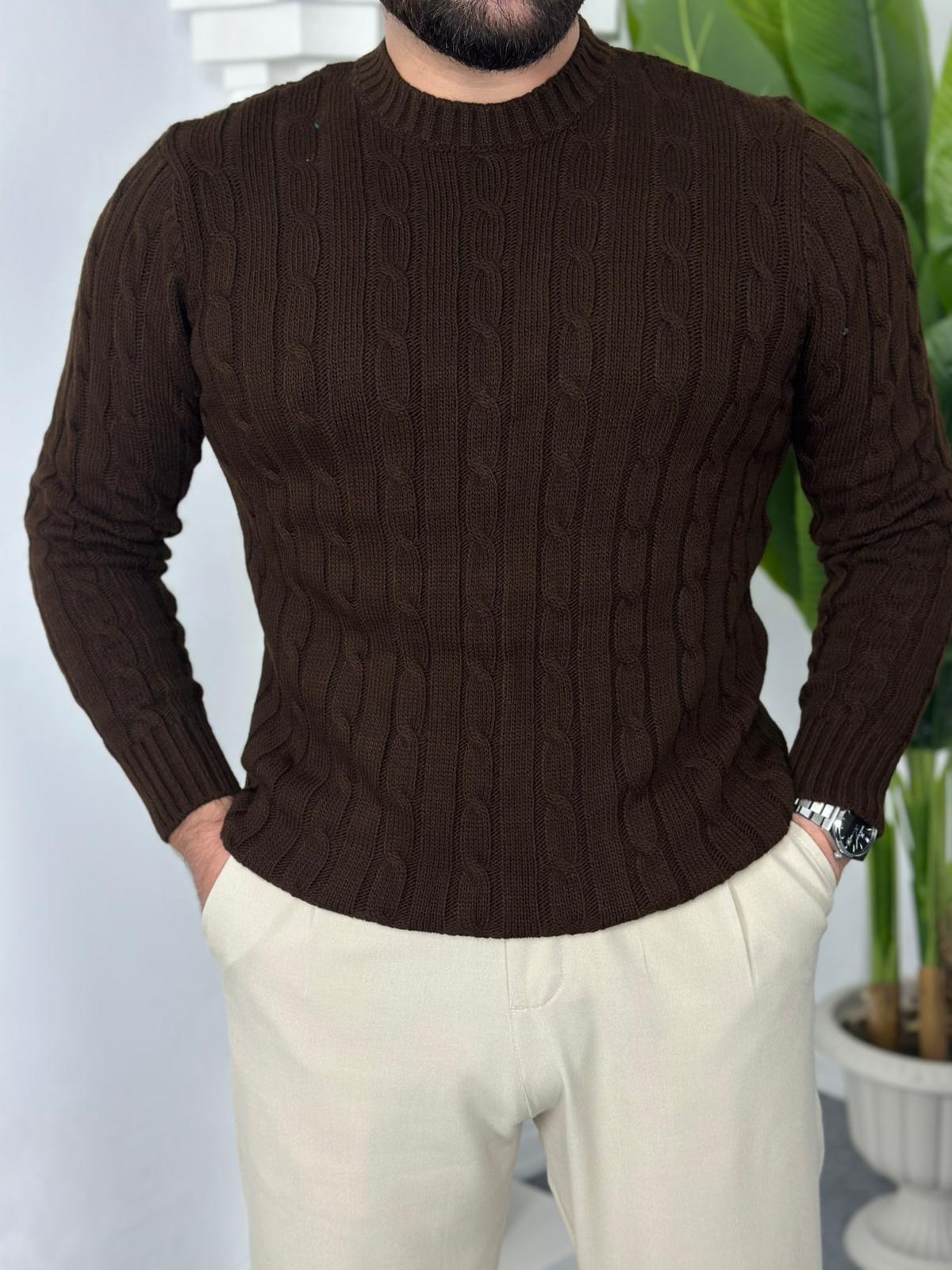 Saç Örgü Kazak