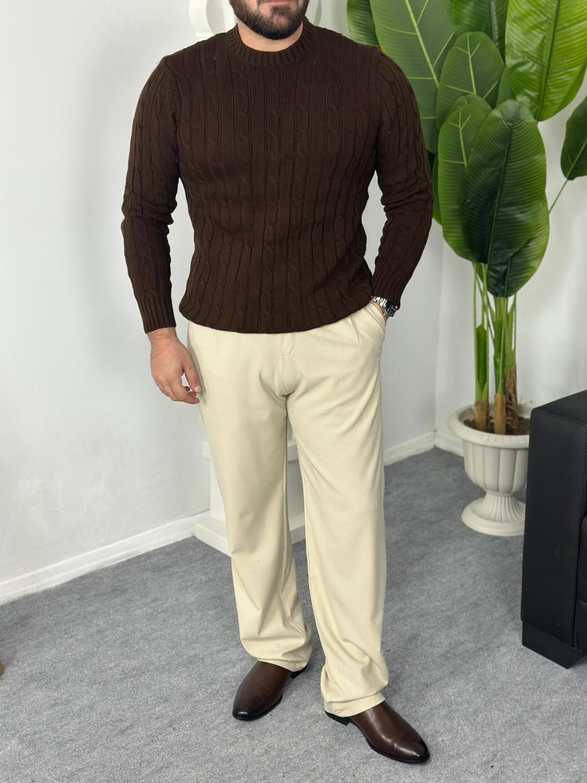 Saç Örgü Kazak
