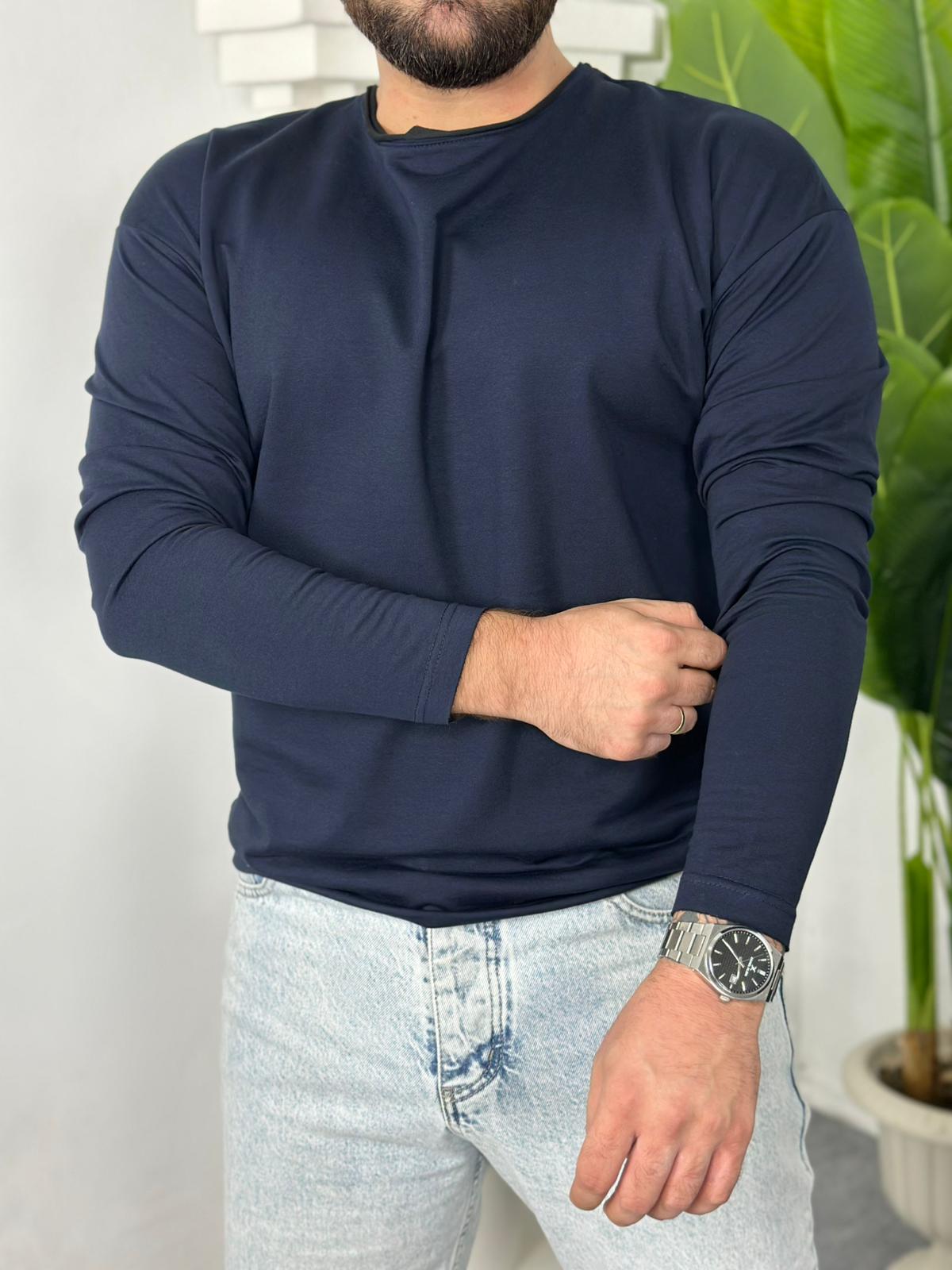 Pislik yaka sweatshirt