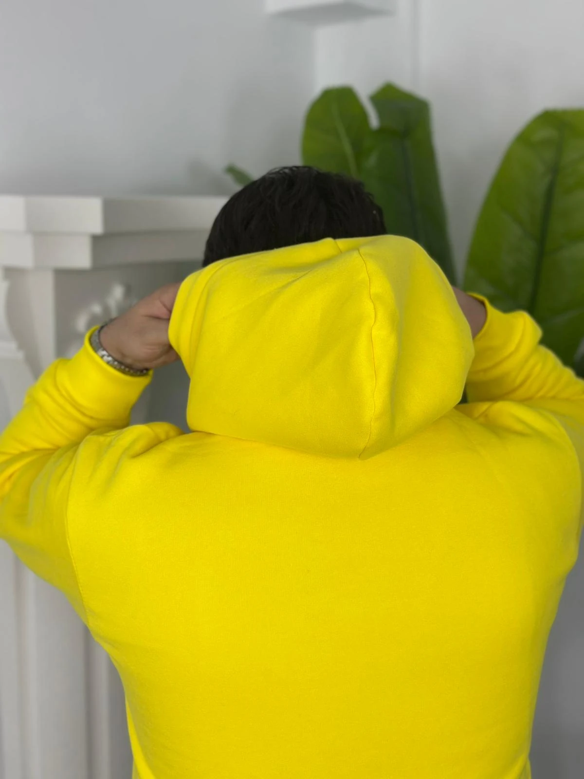 üç iplik kapüşonlu sweat