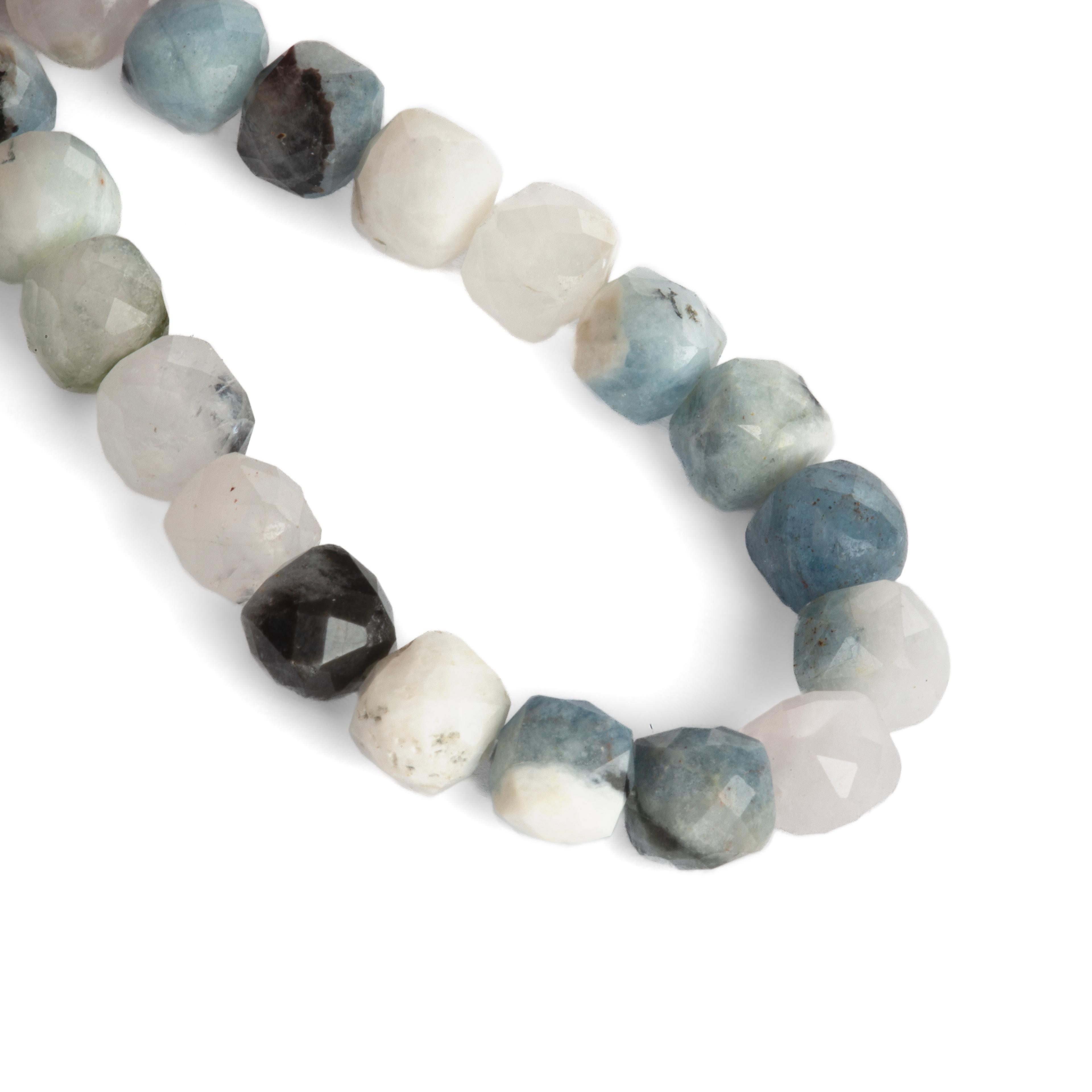 Airi  Large Aquamarine Tesbih Bileklik