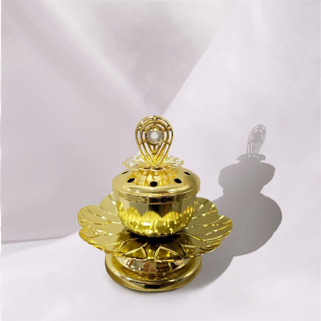 Gold Küçük Boy Buhurdanlık (Tütsülük)