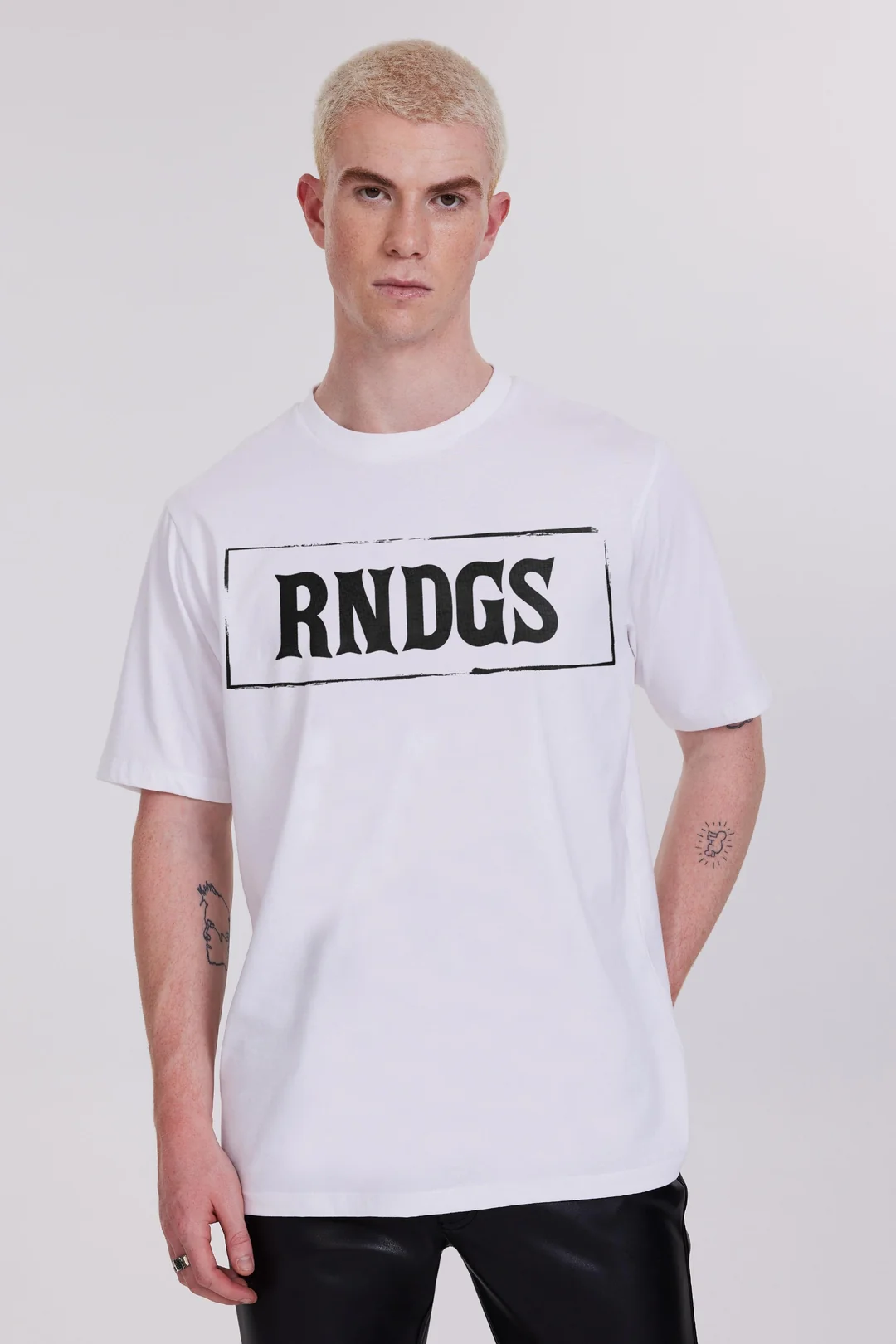 RDKKKO Beyaz Erkek Tişört