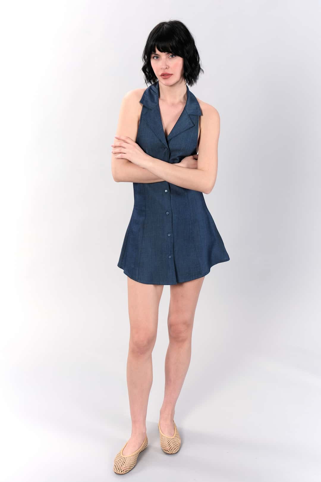 Mavi Tencel Mini Denim Elbise