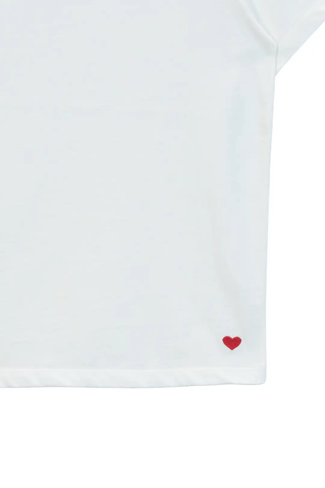 Kadın Ekru Nakışlı Regular Tişört