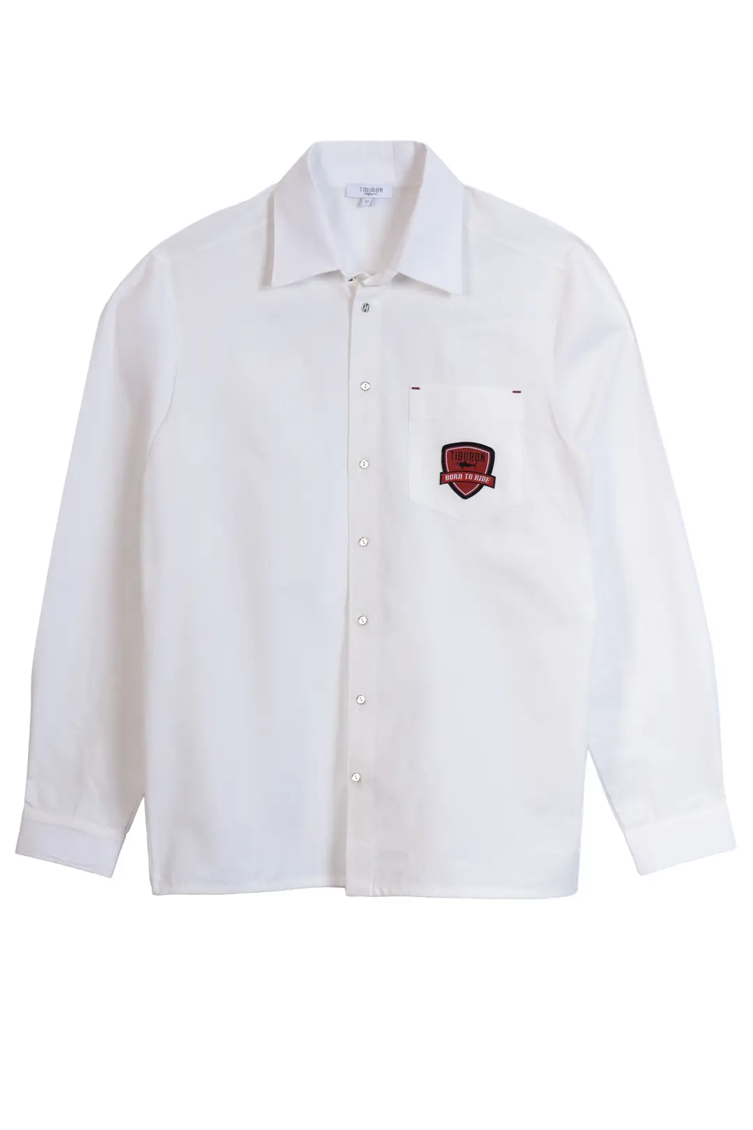 Erkek Beyaz Poplin Regular Uzun Kollu Gömlek