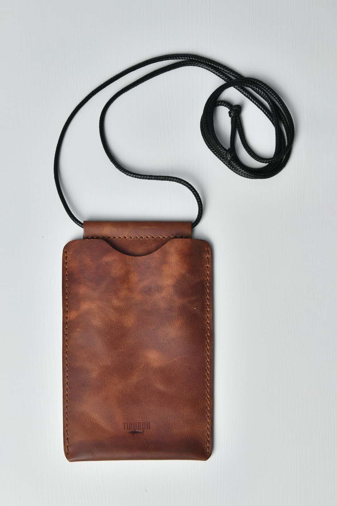 Deri Telefon Çantası