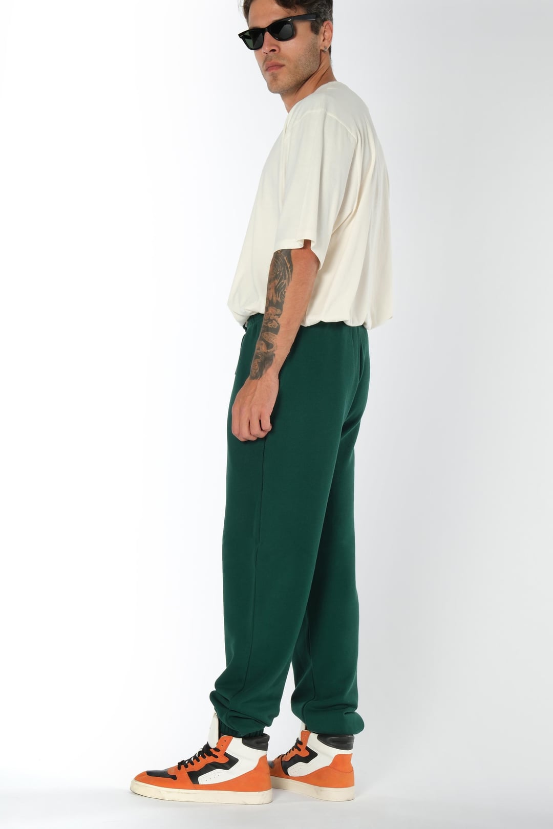 Yeşil Basic Jogger