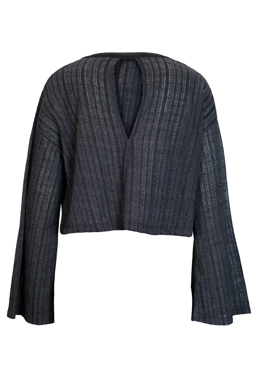 Kadın Transparan Çizgili Bluz