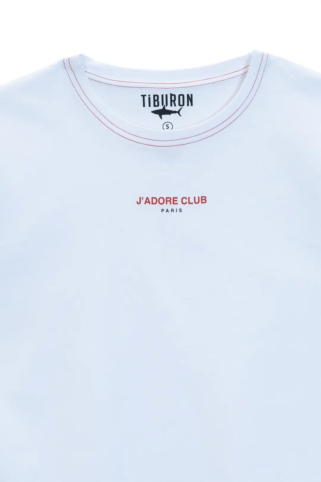 Kadın Beyaz Minimal Baskılı Regular Tişört