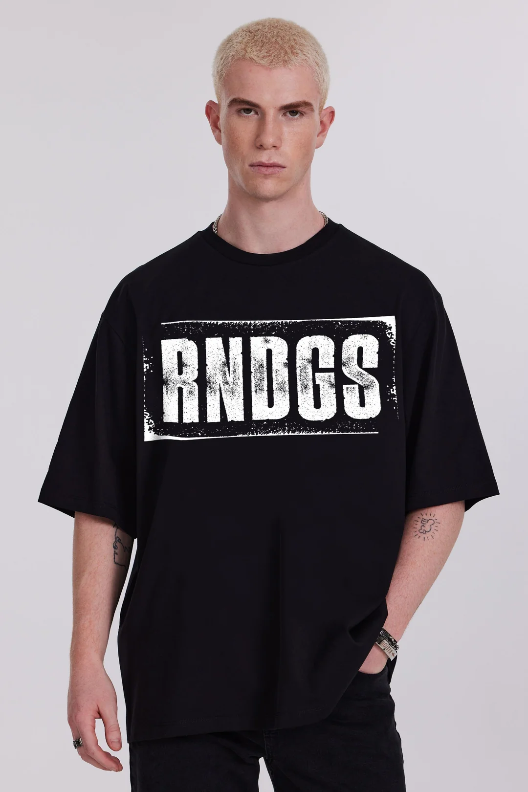 RNDGS Siyah Erkek Tişört