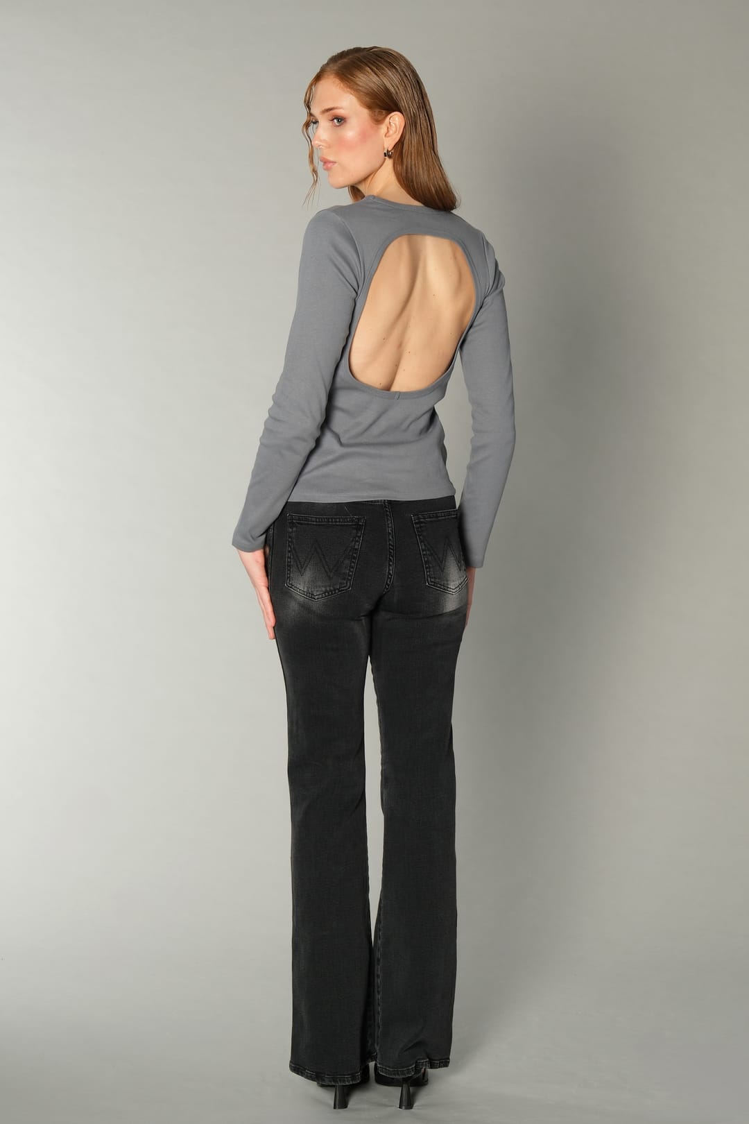 Sırt Dekolteli Body