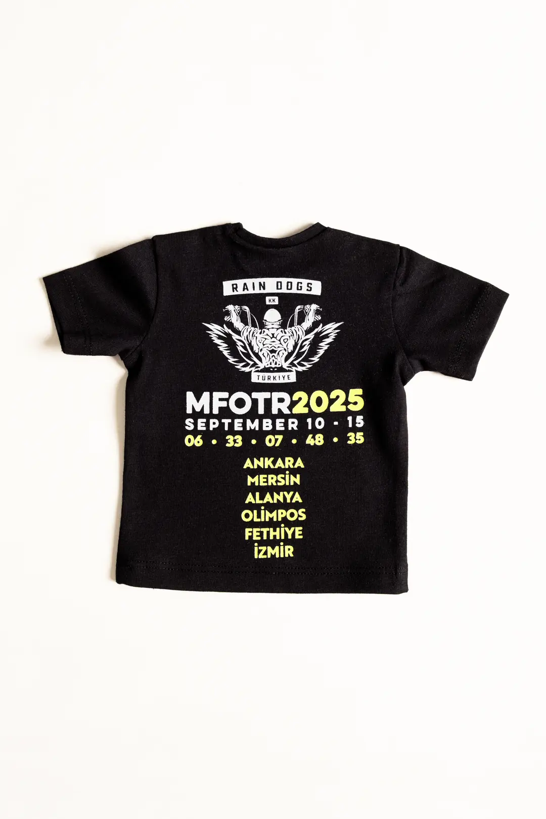 Rain Dogs Moto Fest Minyatür Tişört 2025