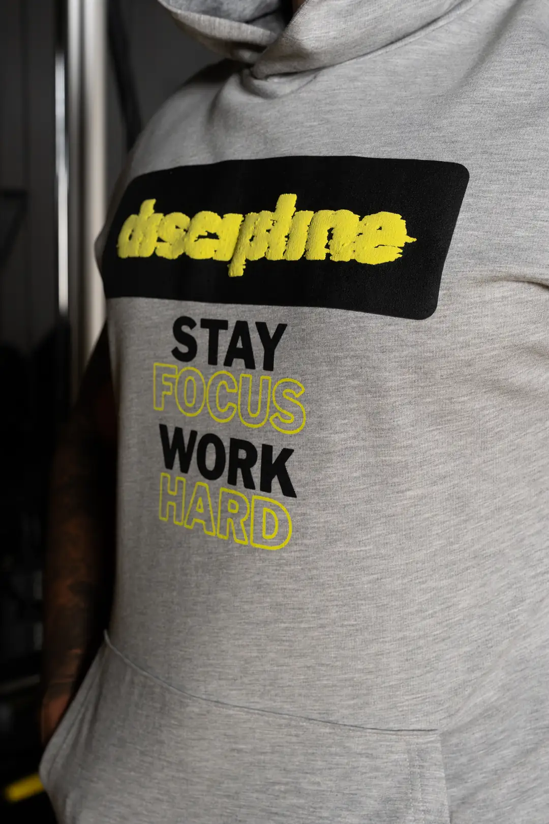 Tasarım Baskılı Kapüşonlu Grimelanj Kolsuz Sweatshirt