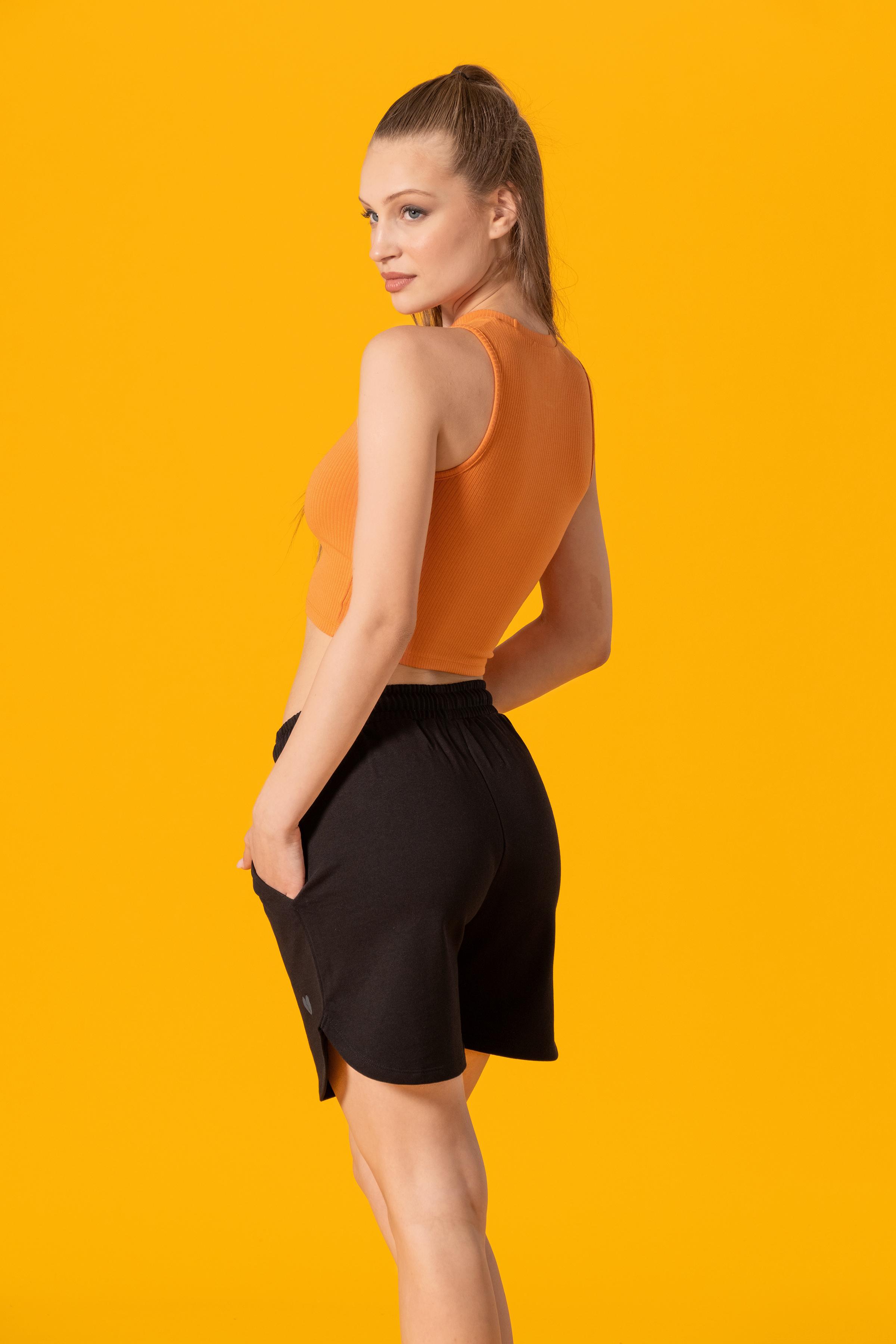 Nakış Detaylı Crop Top Body