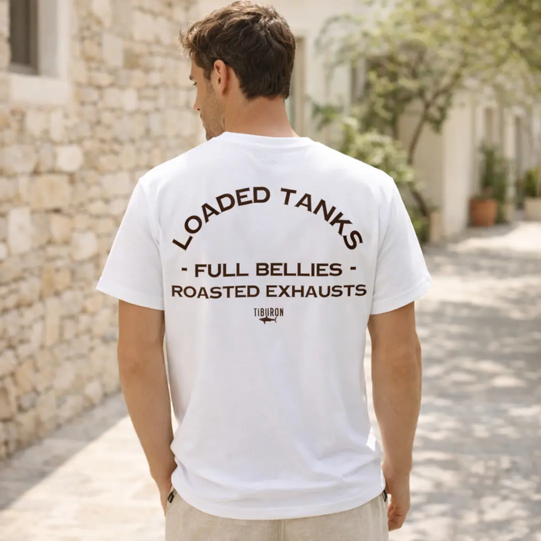 Slogan Baskılı Erkek Beyaz Regular Tişört