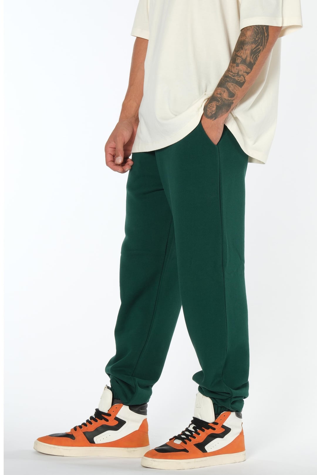 Yeşil Basic Jogger