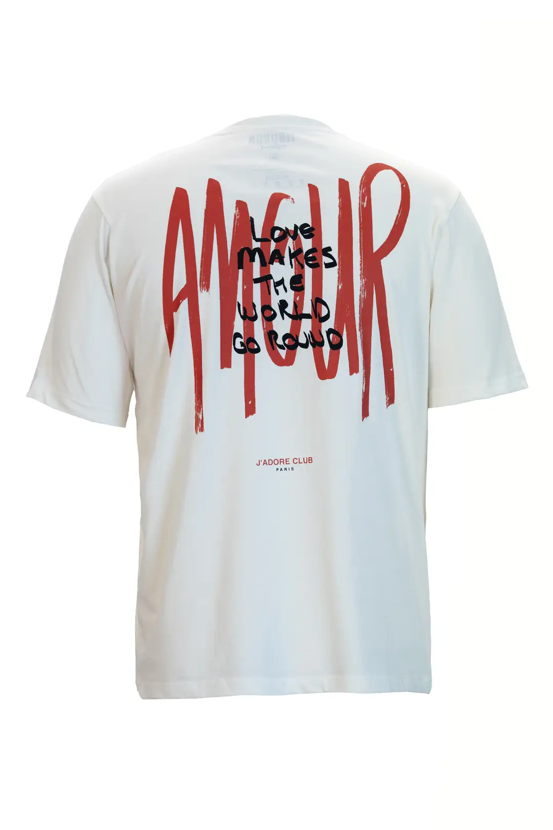 Erkek Ekru Baskılı Regular Tişört