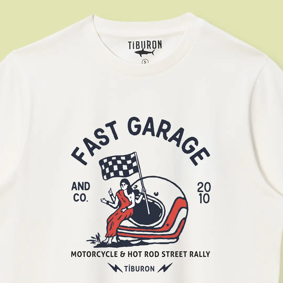 Önü Baskılı Kadın Ekru Regular Tişört