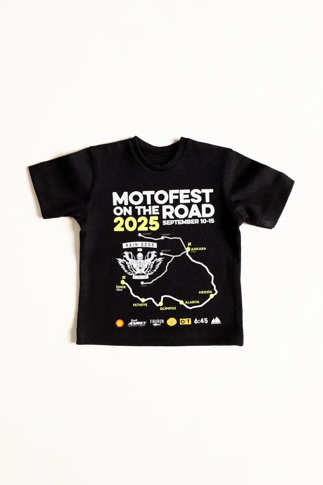 Rain Dogs Moto Fest Minyatür Tişört 2025