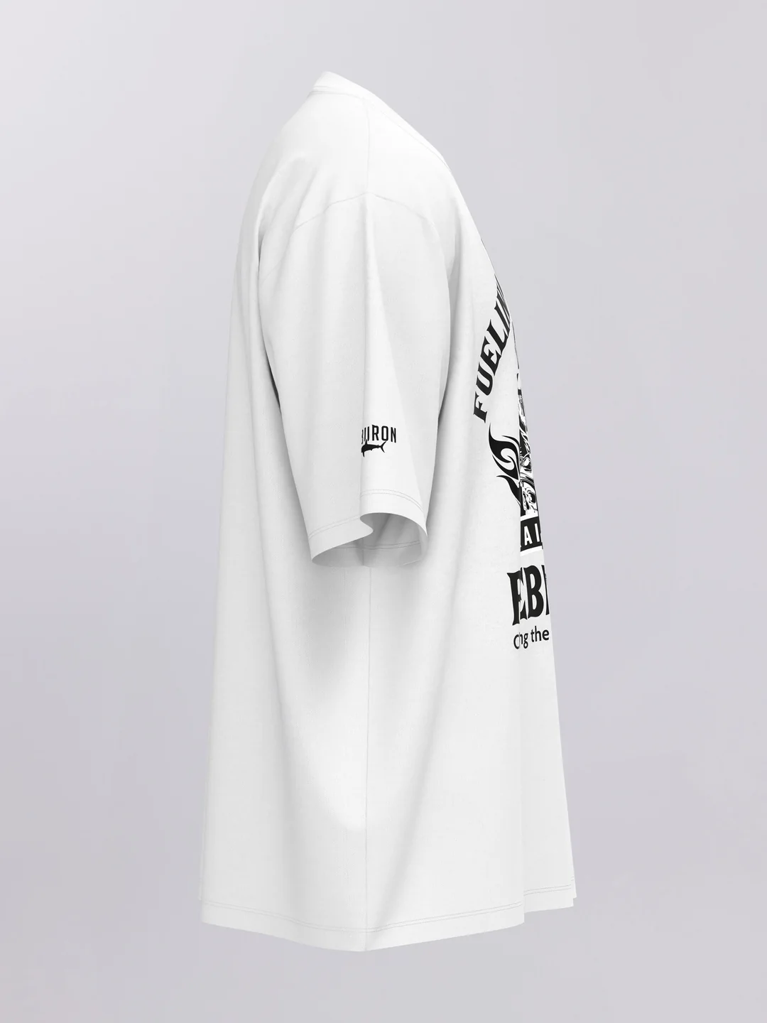 Rain Dogs Alev Baskılı Beyaz Erkek Tişört