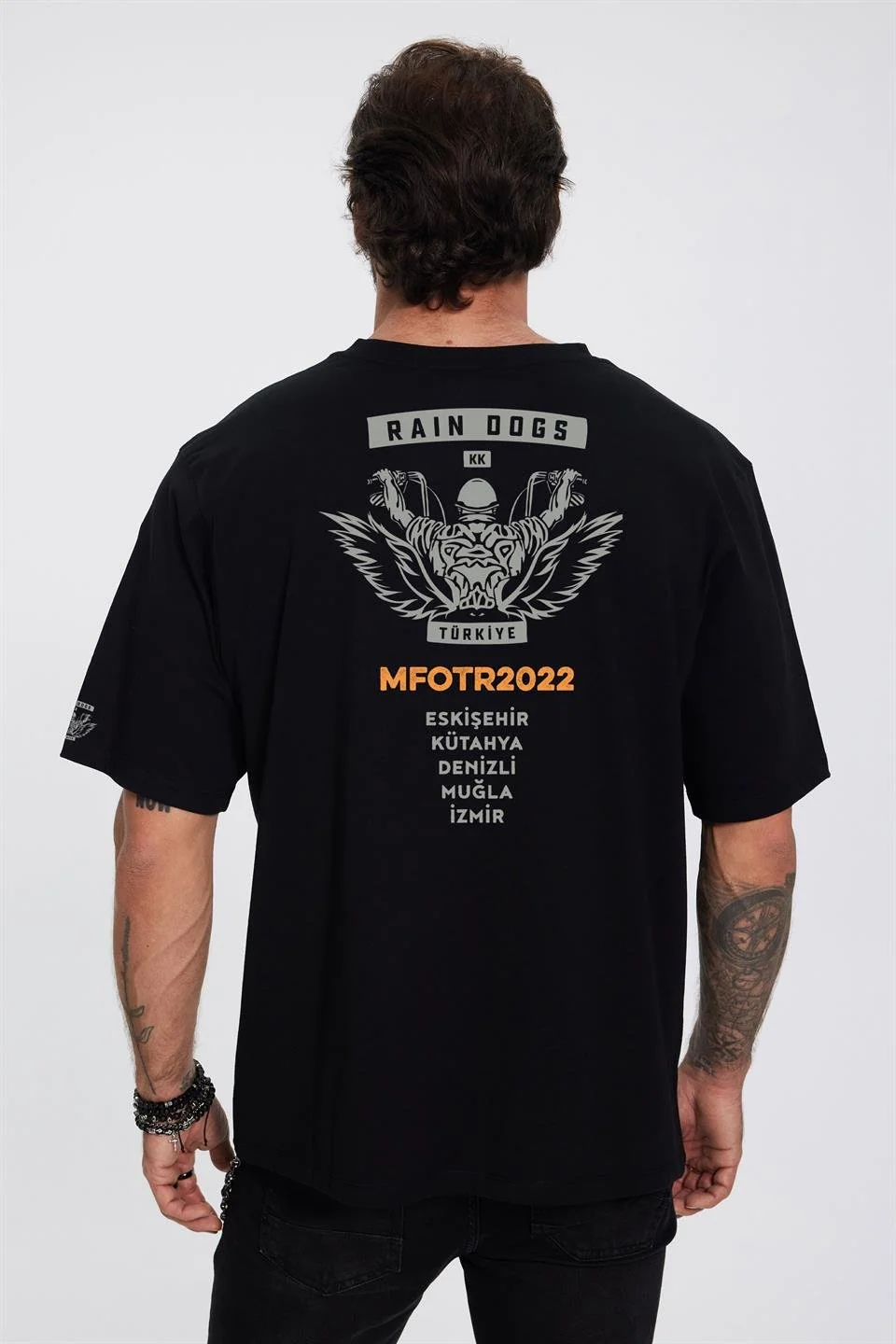 Moto Fest 2022 Siyah Erkek Tişört