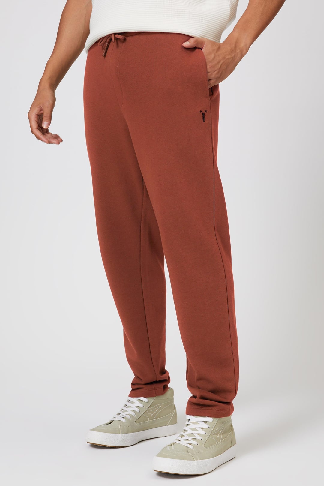 Kiremit Renk Erkek Jogger Pantolon