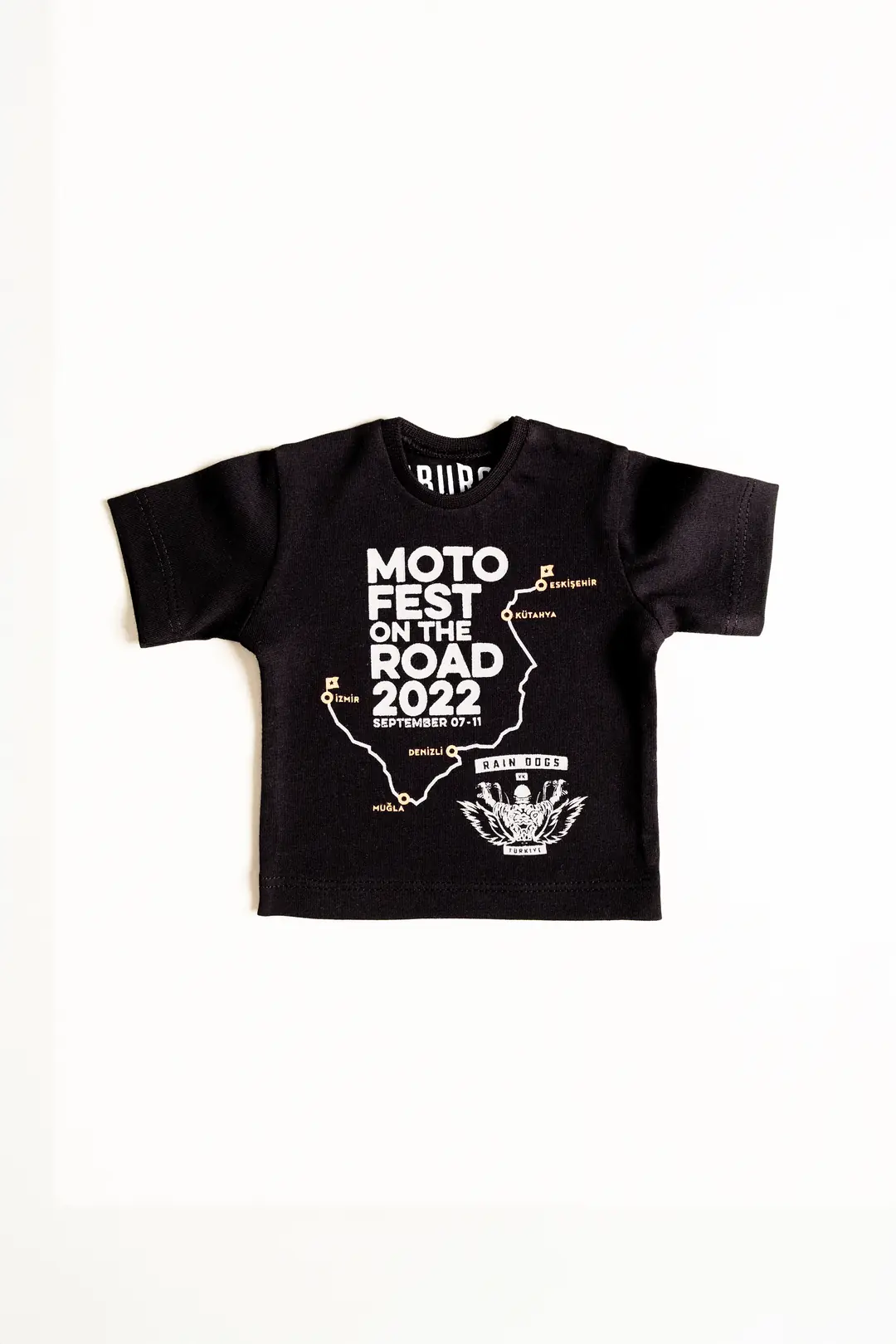 Rain Dogs Moto Fest Minyatür Tişört 2022