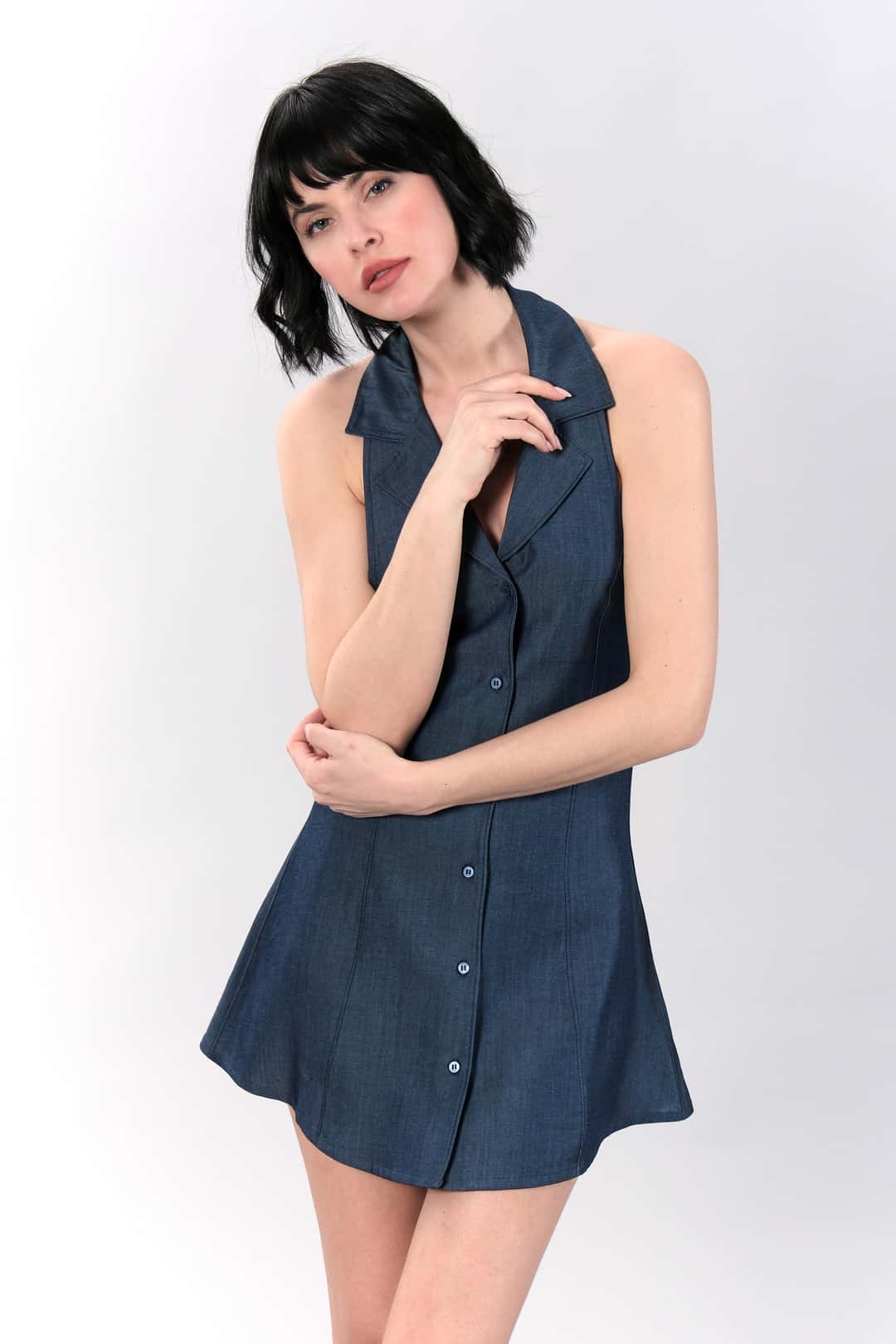 Mavi Tencel Mini Denim Elbise