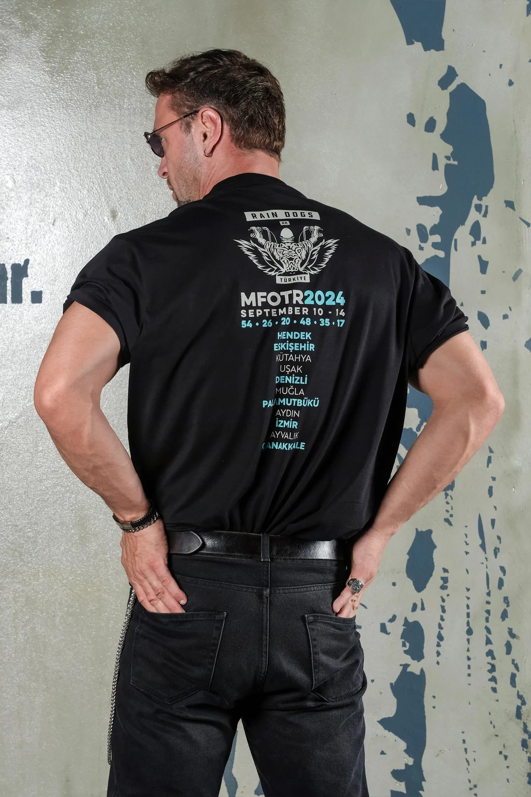 Moto Fest 2024 Siyah Erkek Tişört