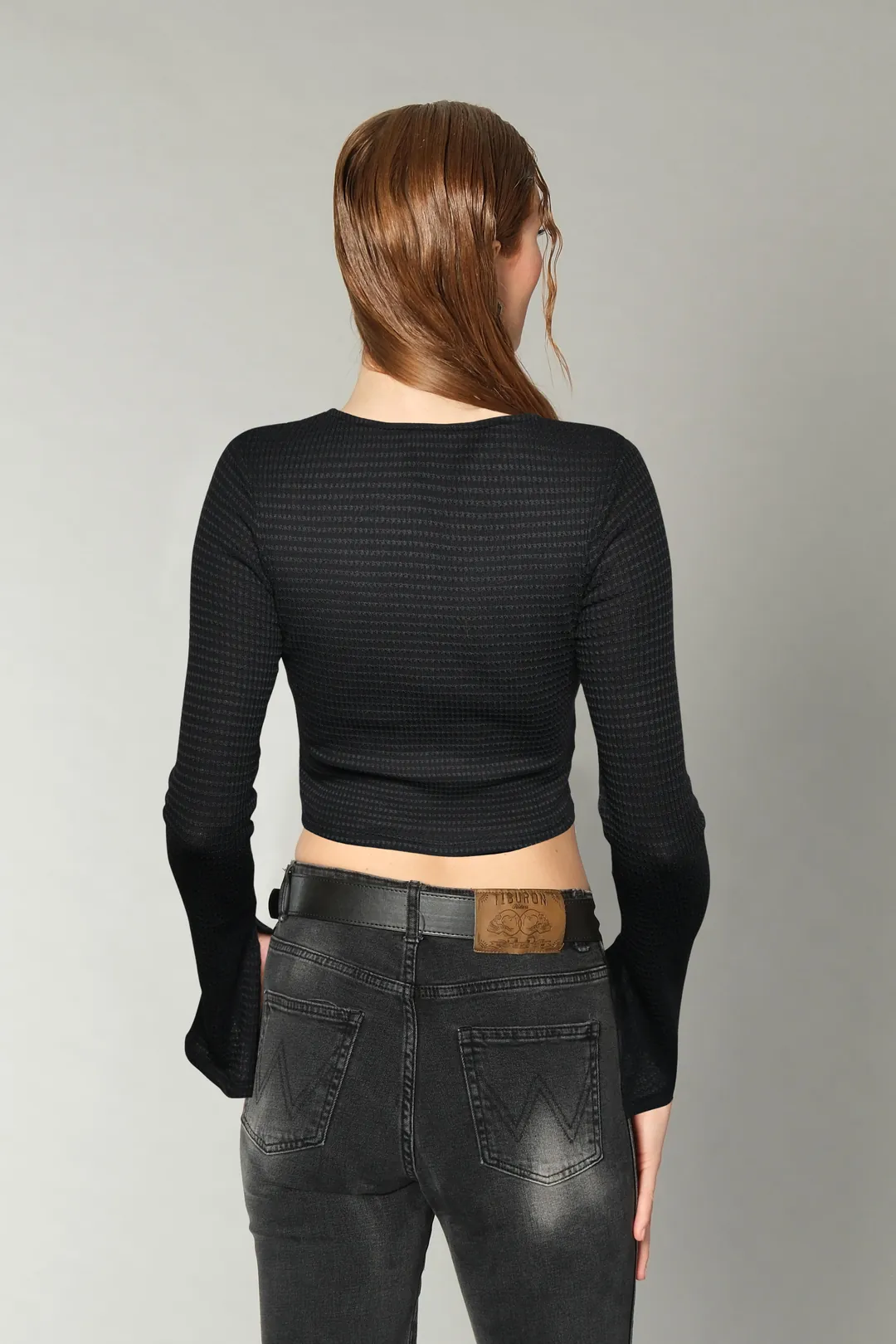 Asimetrik Dekolteli Body