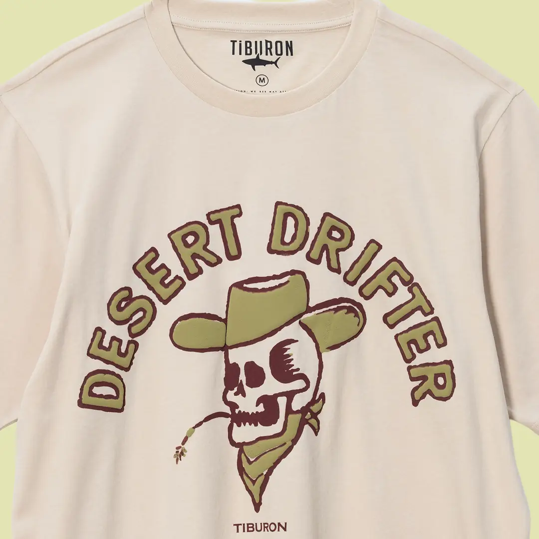 Baskılı Erkek Regular Bej Tişört