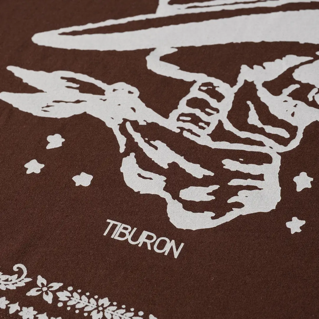 Kahverengi Baskılı Bandana