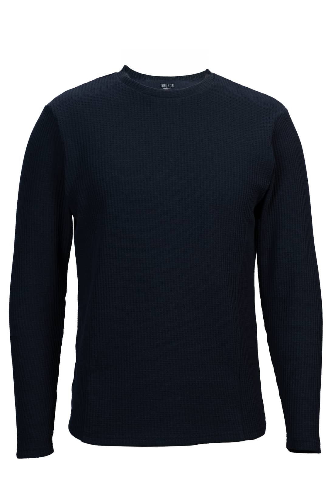 Erkek Waffle Lacivert Sweatshirt