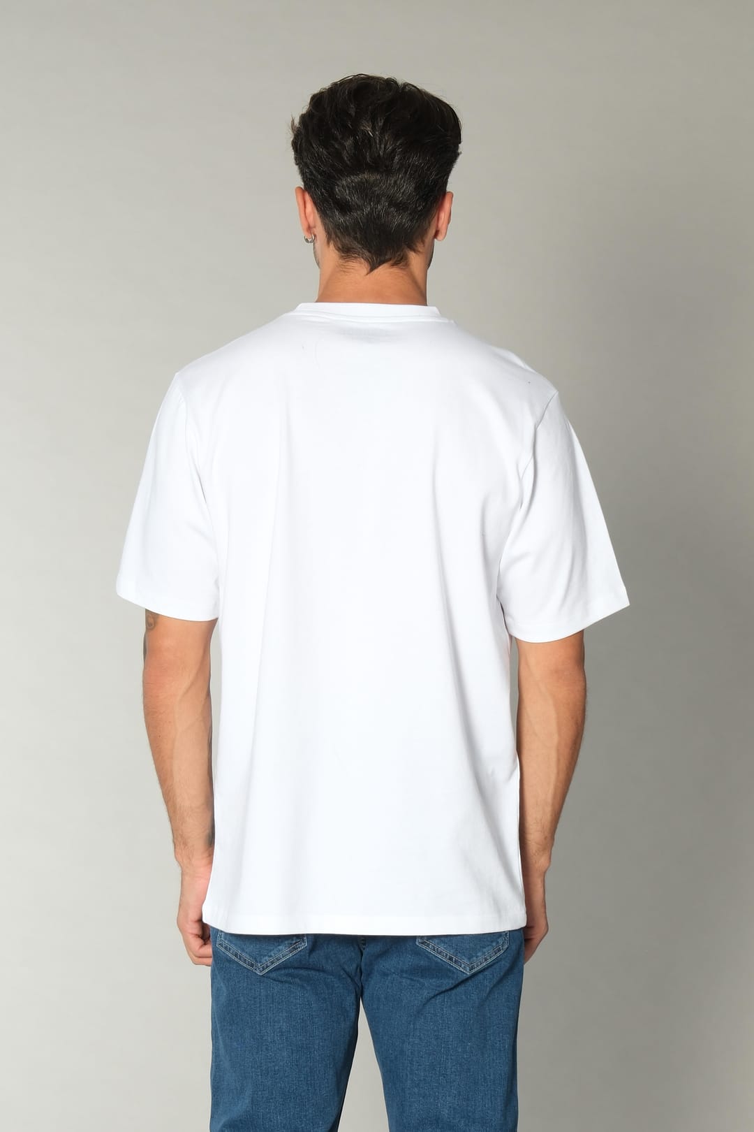 Baskılı Beyaz Tshirt