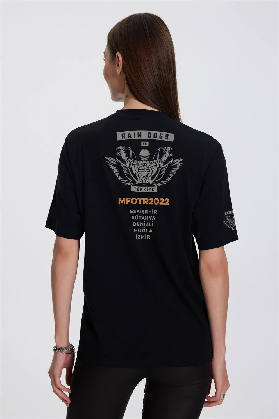 Moto Fest 2022 Siyah Kadın Tişört