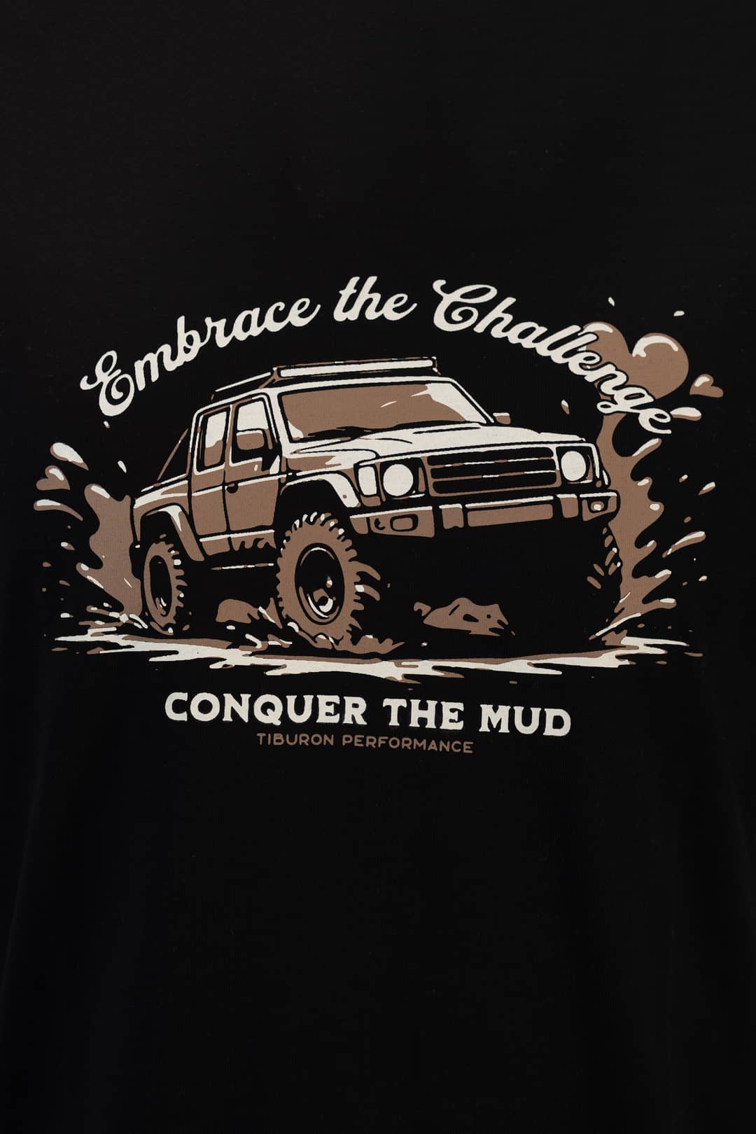 Erkek Tasarım Baskılı Regular Siyah Kısa Kollu Tişört