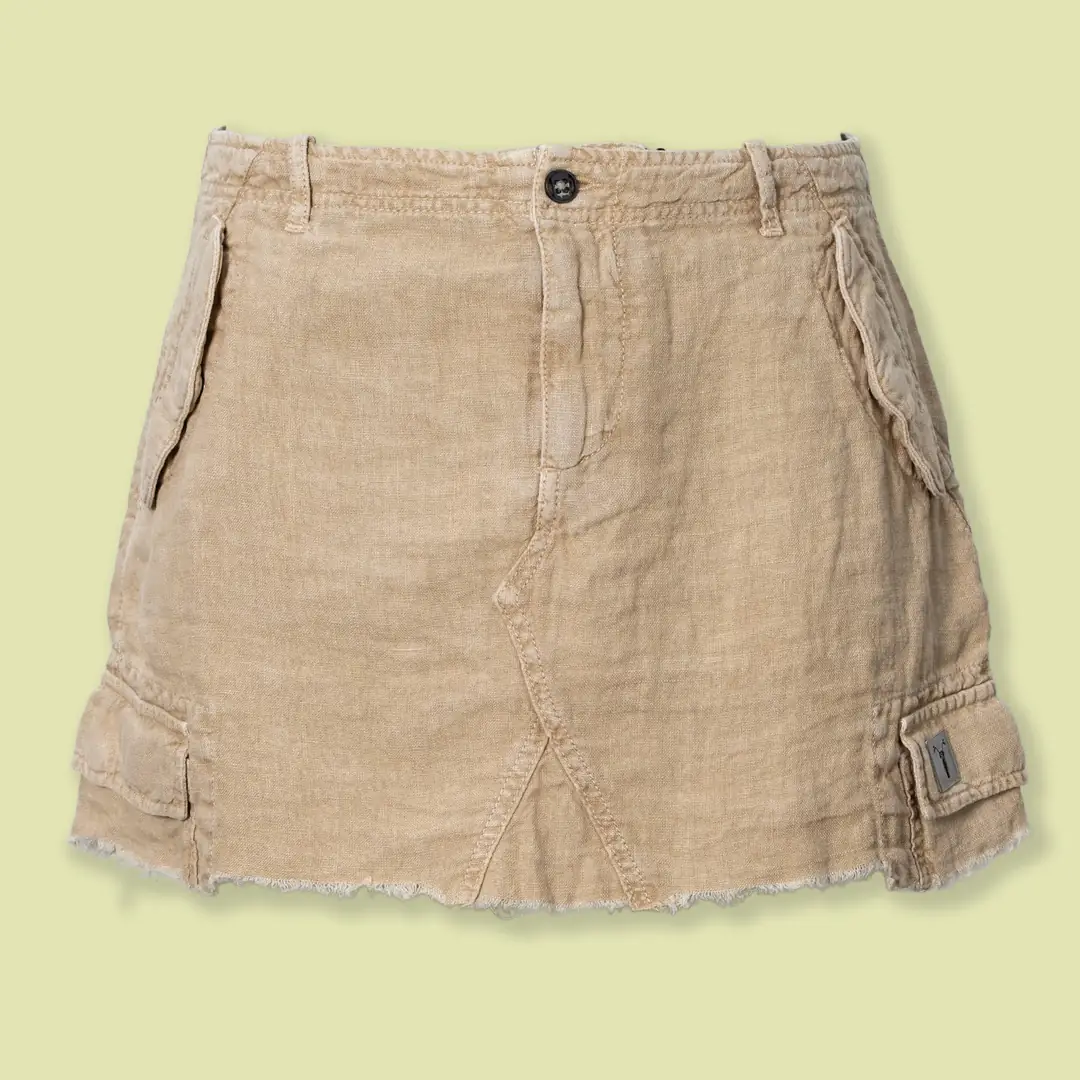 Camel Mini Keten Etek