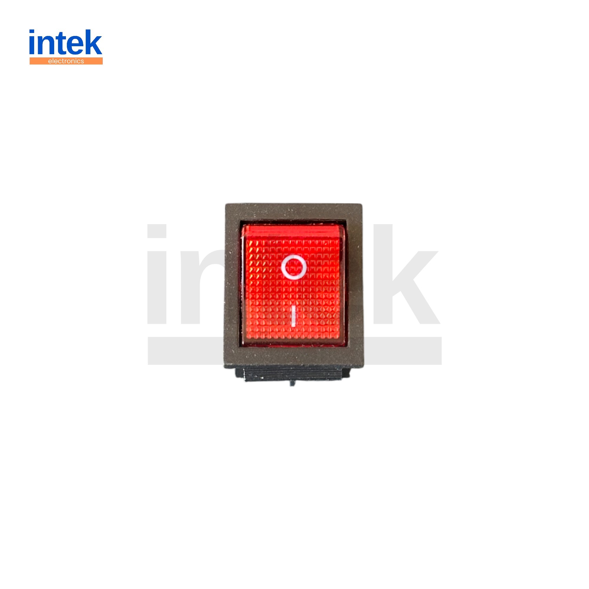IN104 Işıklı Kırmızı Rocker Anahtar (ON/OFF)