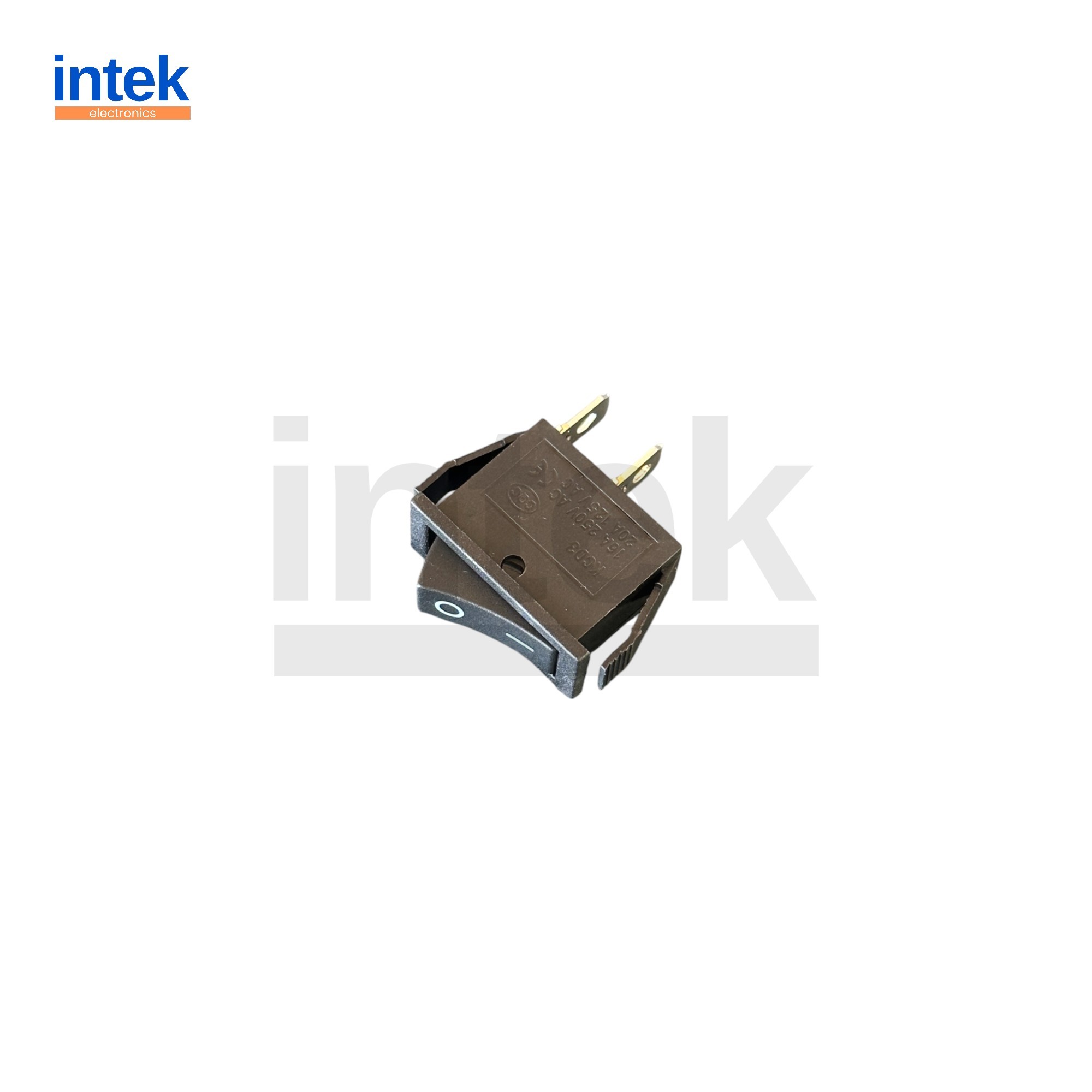 IN114 Tekli Dar Işıksız Siyah Anahtar 2P