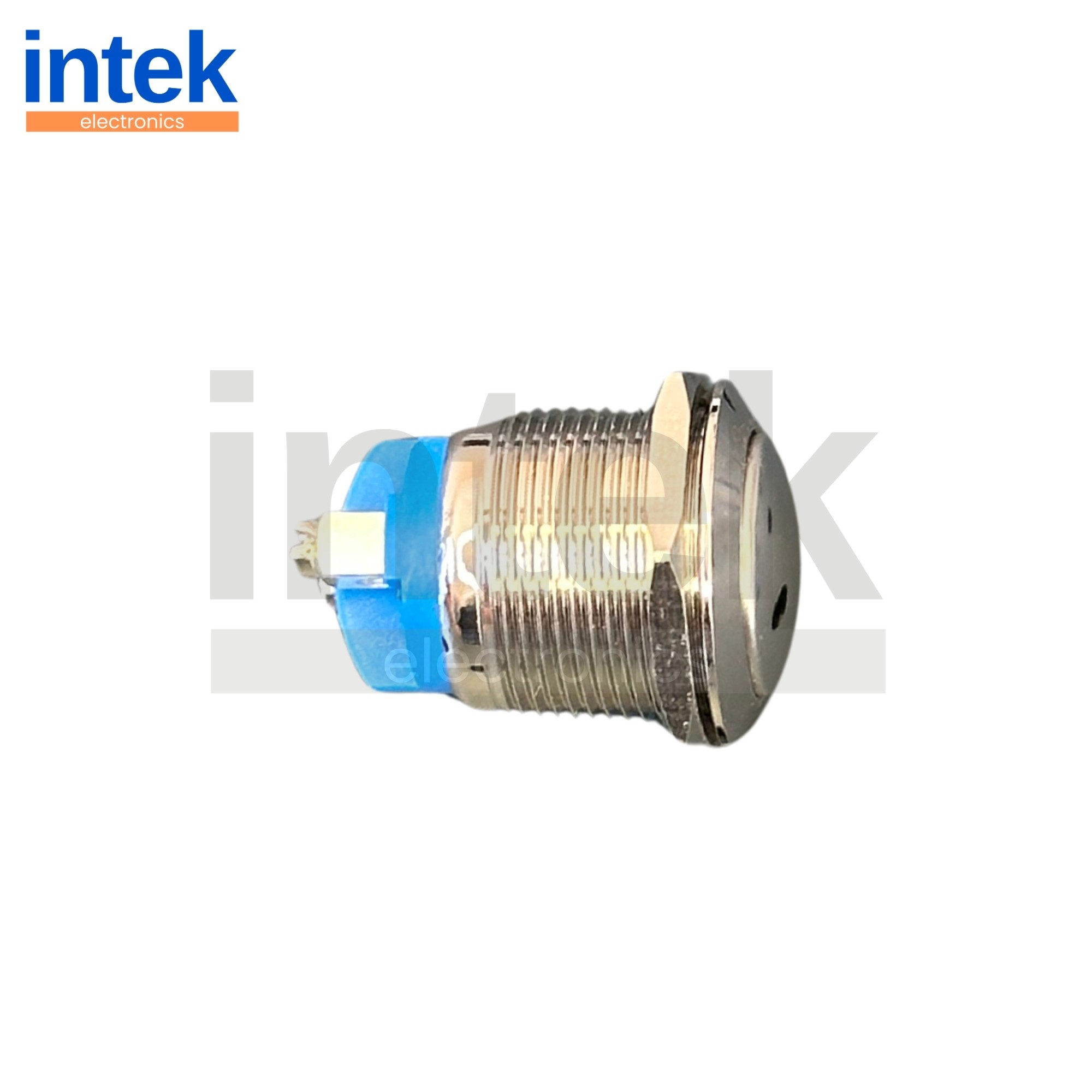 Metal Gövdeli Push Buton Anahtar (Işıksız, Yaylı Tip) 19mm