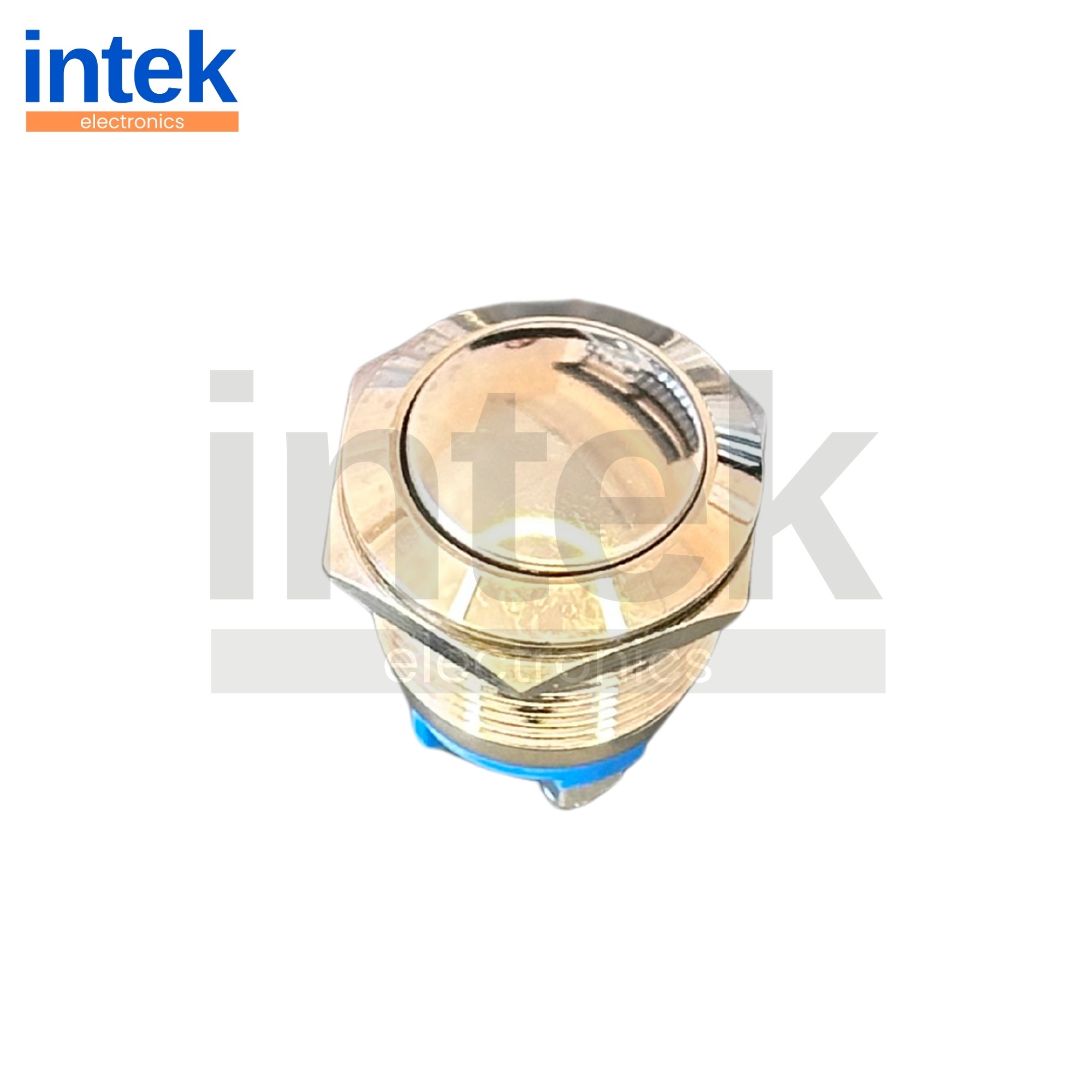 Metal Gövdeli Push Buton Anahtar (Işıksız, Yaylı Tip) 19mm