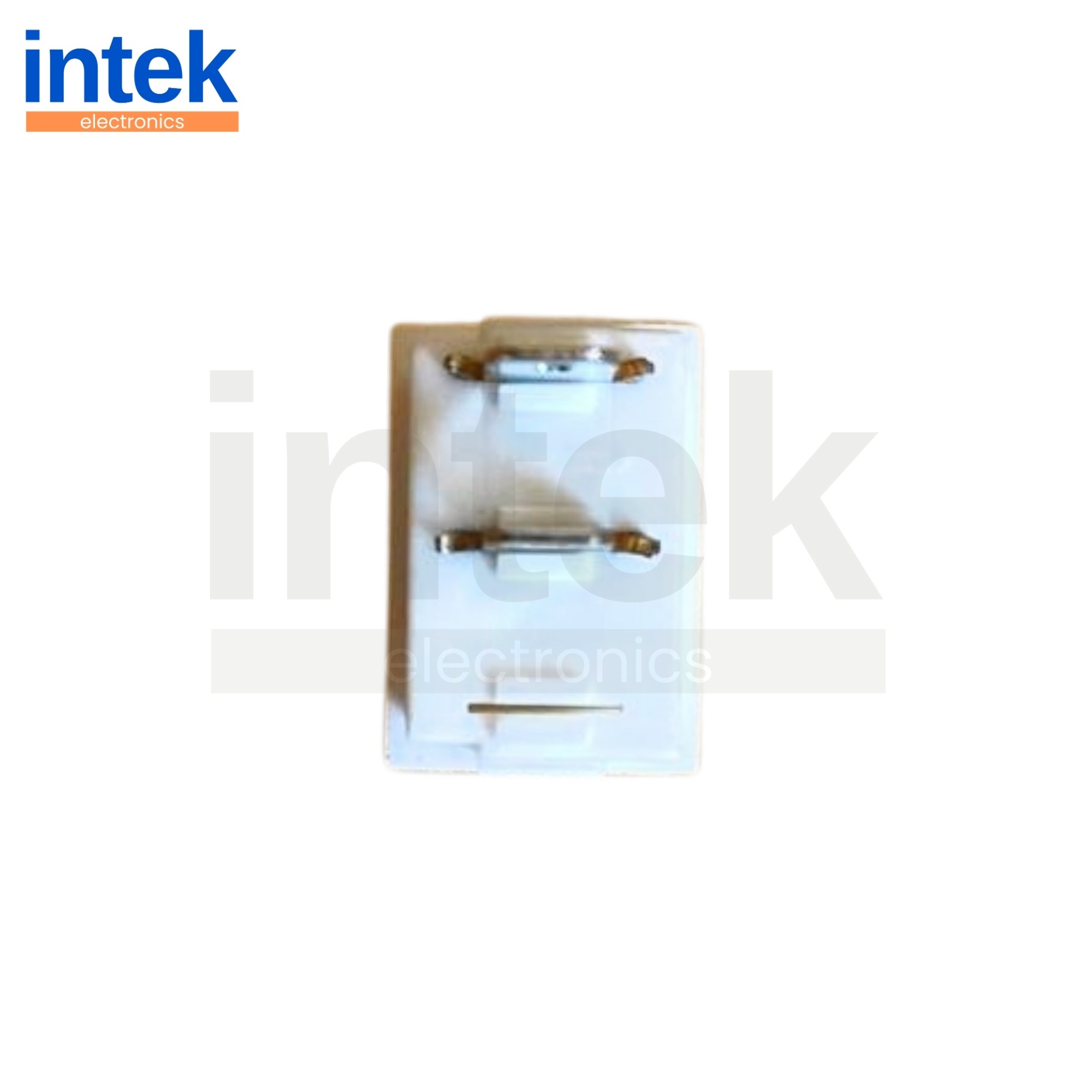 IN125B-1 Mini Beyaz Panel Tipi Rocker Anahtar 2P