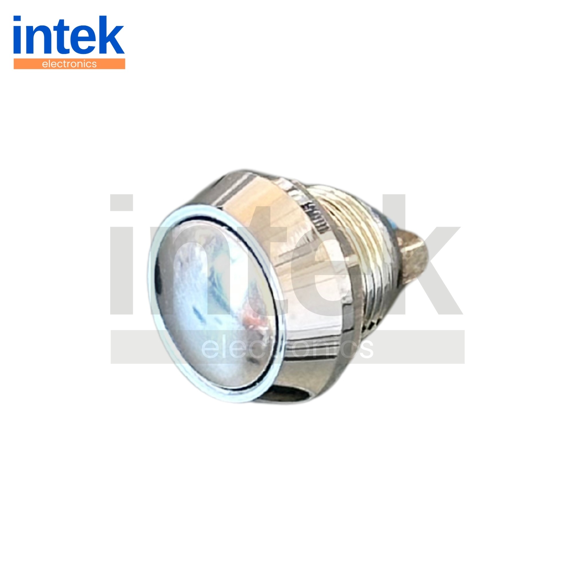 IN81 Yüksek Kafalı Işıksız Metal Push Buton Anahtar (Panel Tipi)
