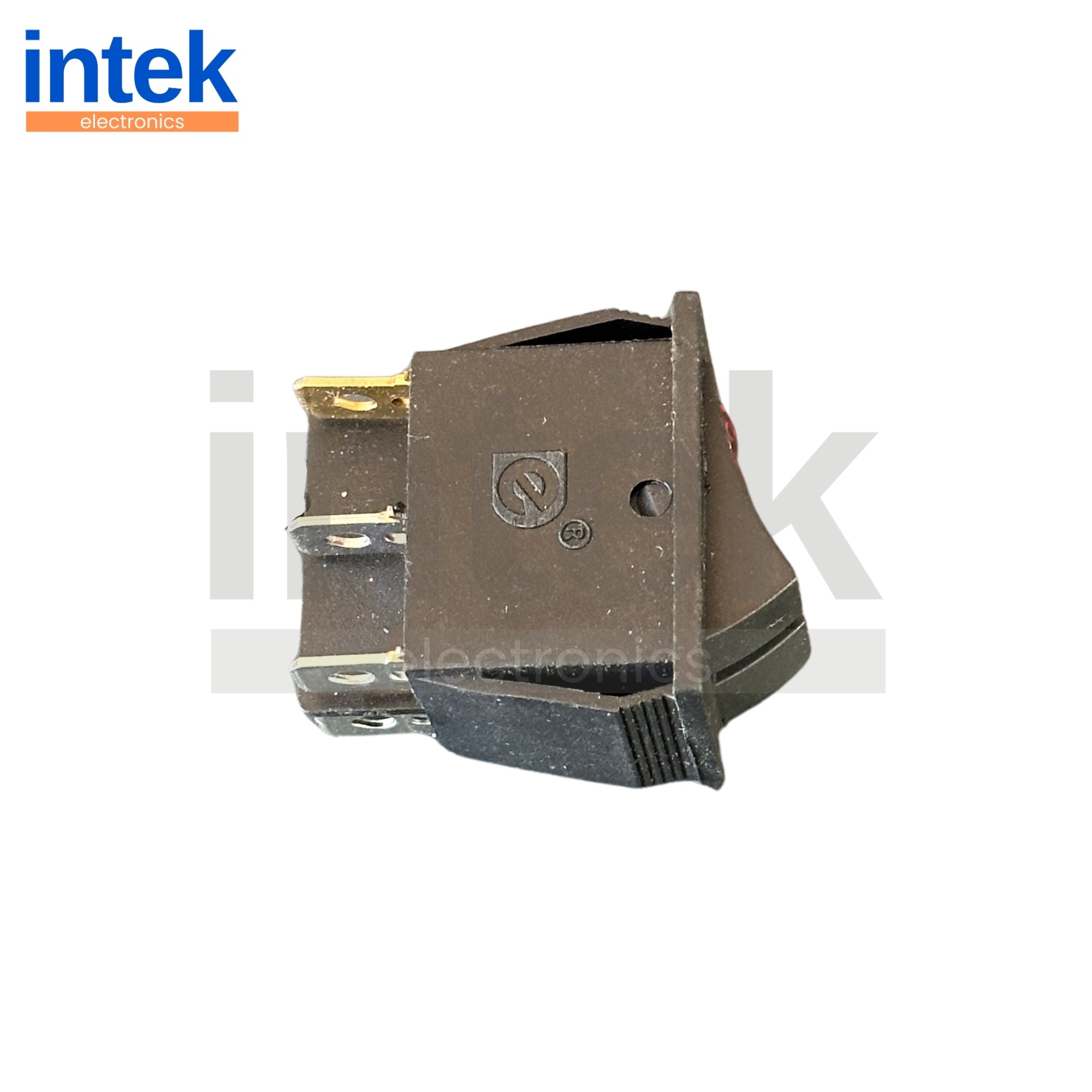 Çiftli Işıklı Rocker Anahtar (ON/OFF) – Kırmızı LED