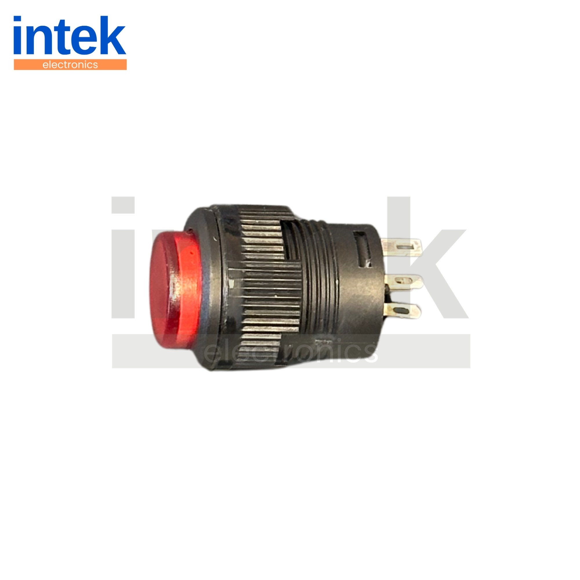 IN180C PLASTİK BUTON LEDLİ KALICI 16MM
