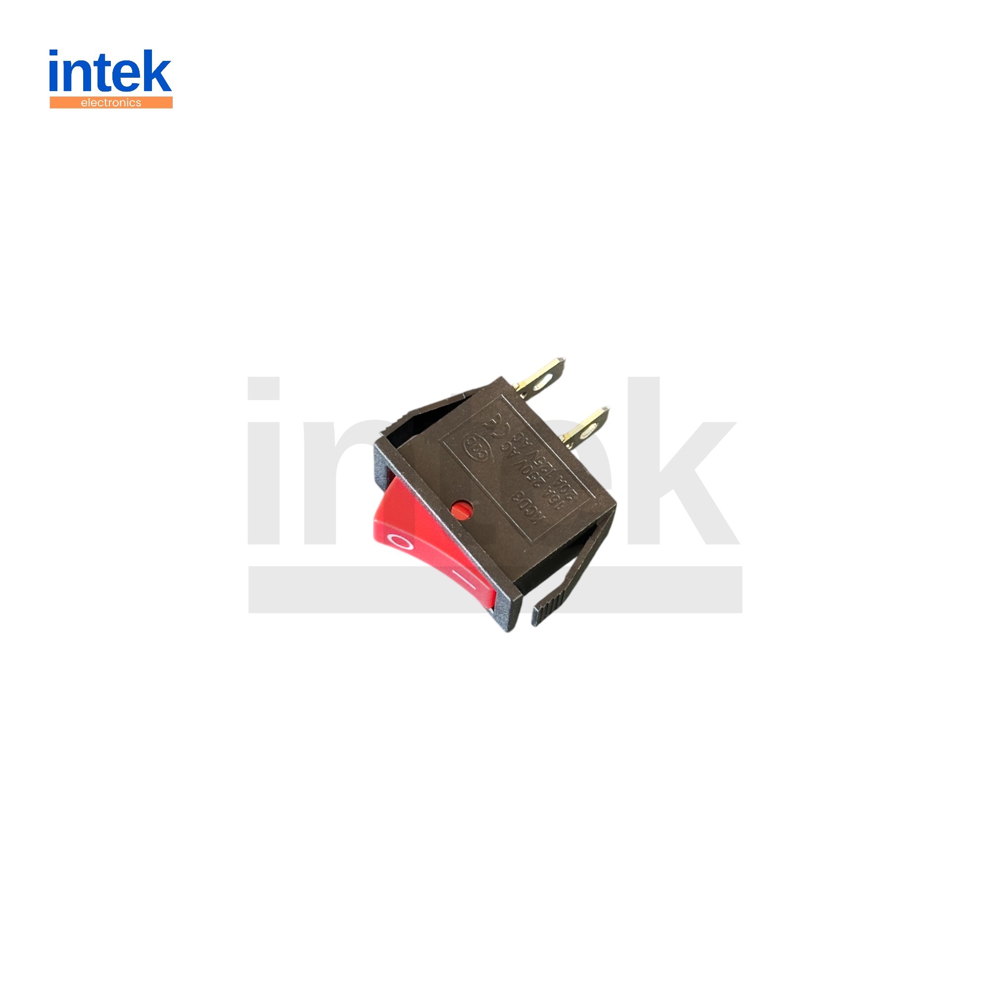 IN114 TEKLİ DAR IŞIKSIZ ANAHTAR KIRMIZI 2P
