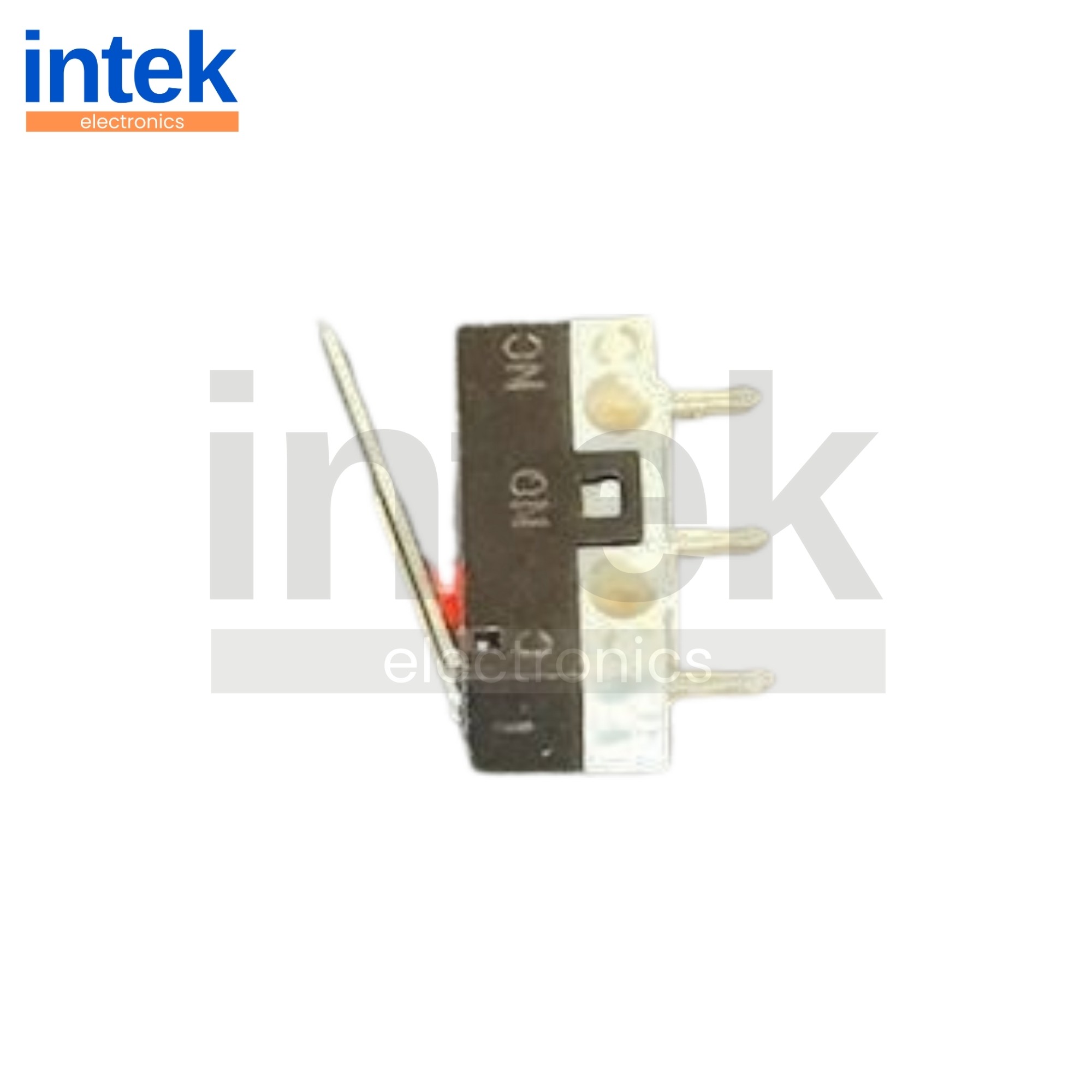 IN162 Micro Swıtch Mini Siyah+Beyaz Kısa Kol