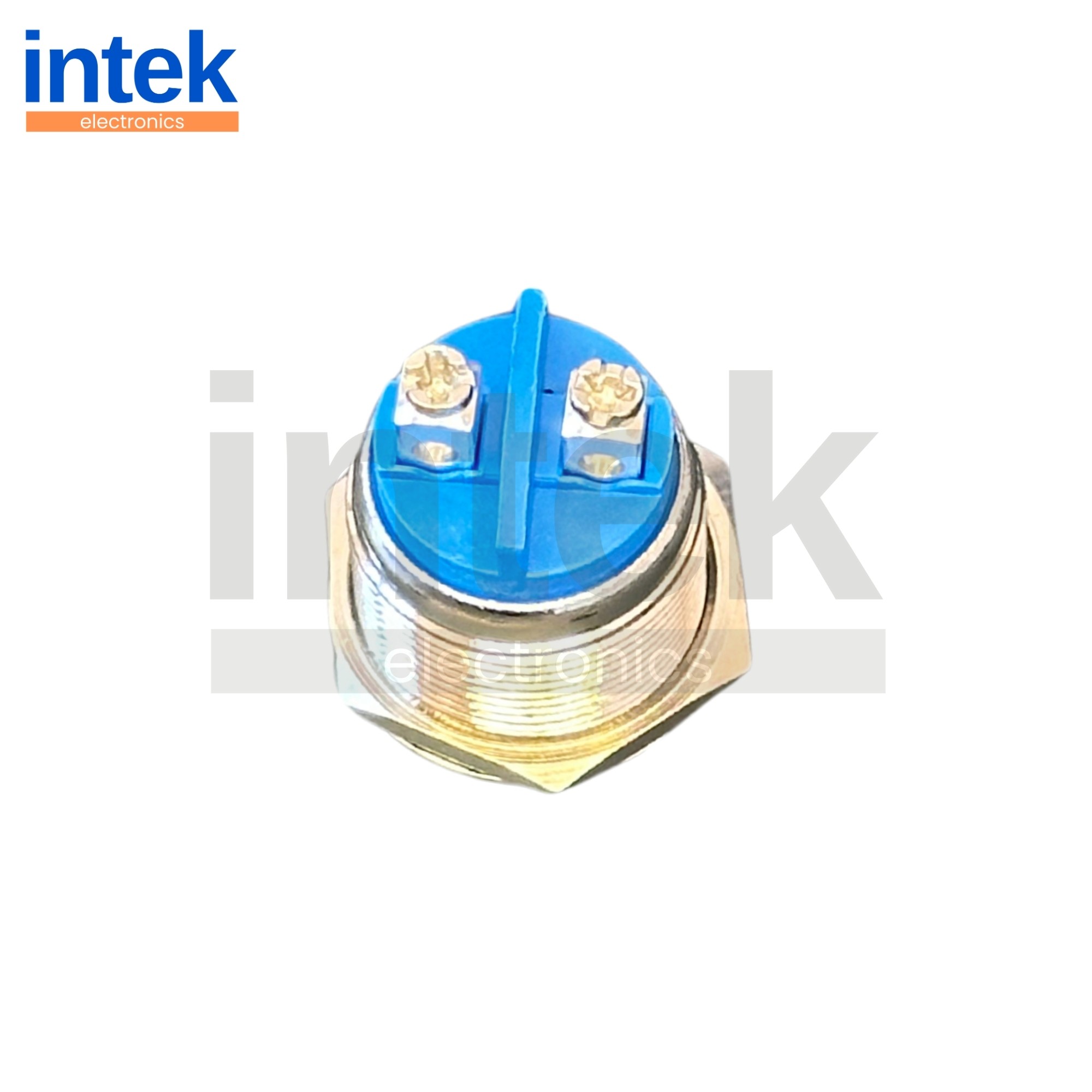 Metal Gövdeli Push Buton Anahtar (Işıksız, Yaylı Tip) 19mm